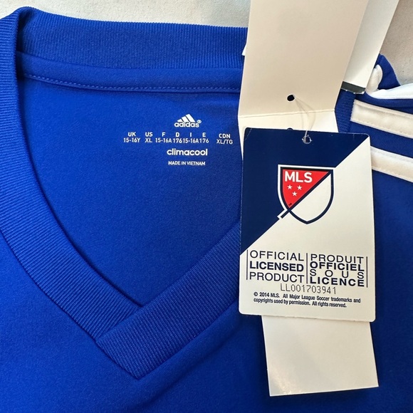 Adidas MLS MATCH‎ jersey boys XL - Picture 5 of 6